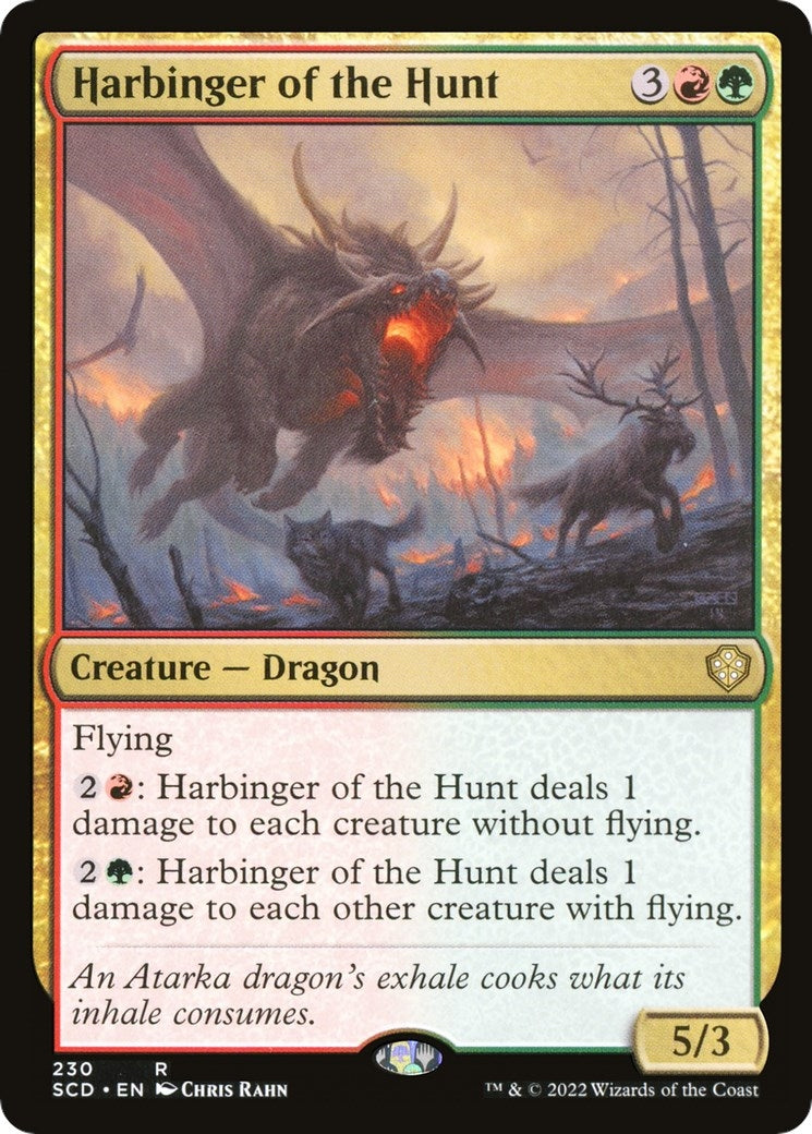 Image for Harbinger of the Hunt (230) (SCD) - Magic: The Gathering