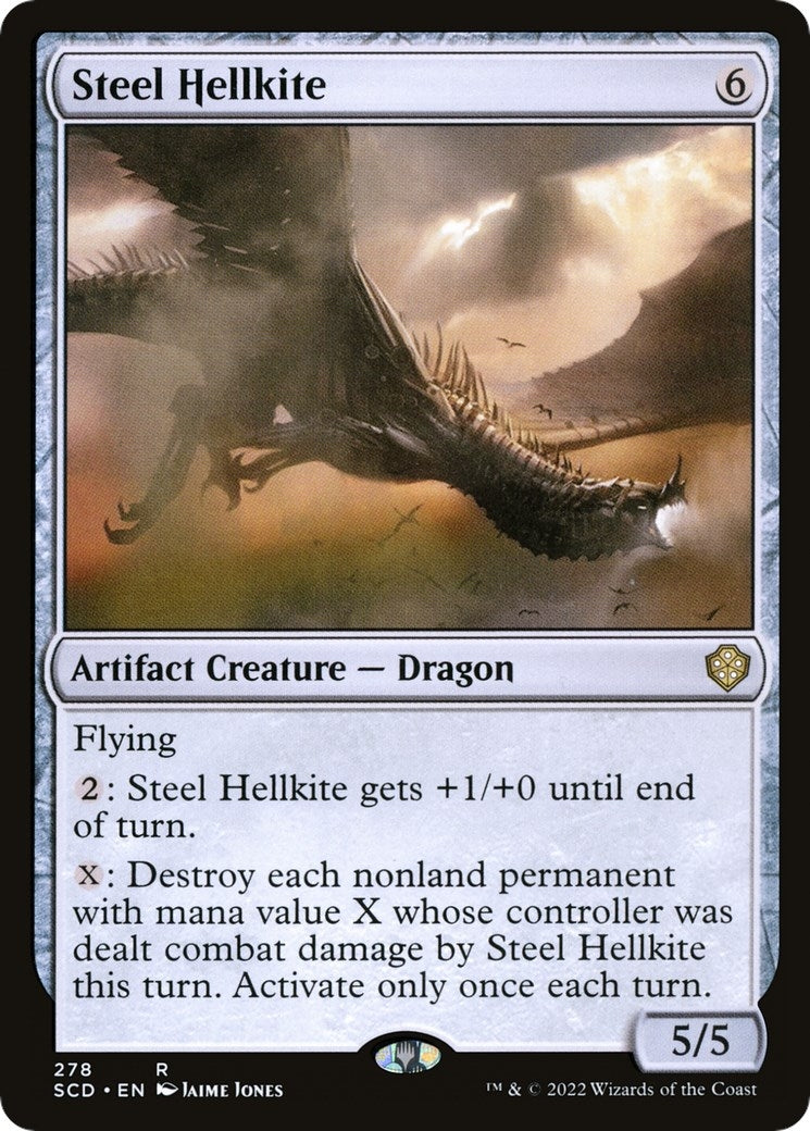 Image for Steel Hellkite (278) (SCD) - Magic: The Gathering