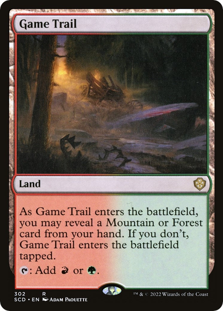 Image for Game Trail (302) (SCD) - Magic: The Gathering