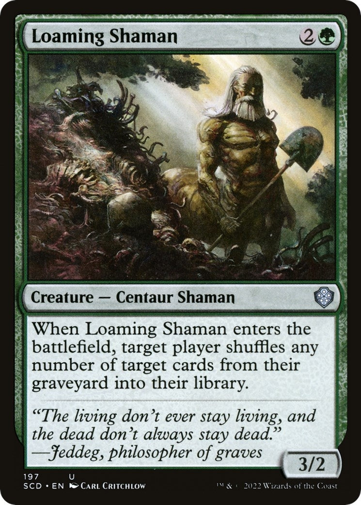 Image for Loaming Shaman (197) (SCD) - Magic: The Gathering