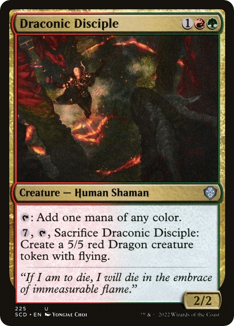 Image for Draconic Disciple (225) (SCD) - Magic: The Gathering