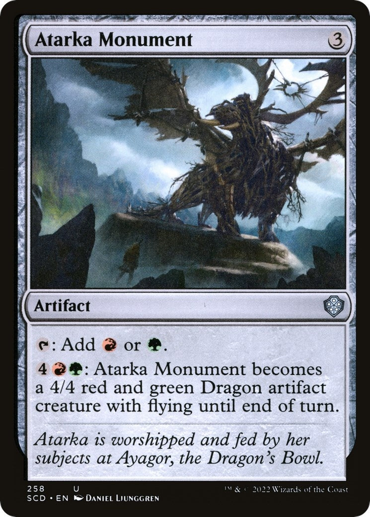 Image for Atarka Monument (258) (SCD) - Magic: The Gathering