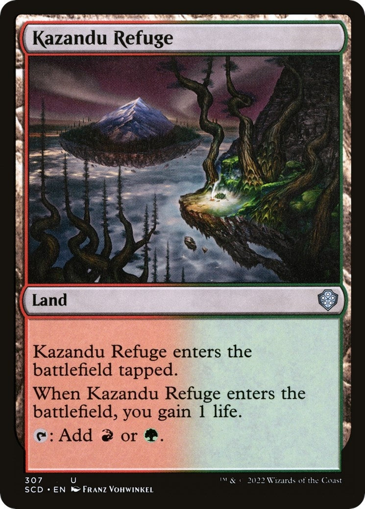 Image for Kazandu Refuge (307) (SCD) - Magic: The Gathering