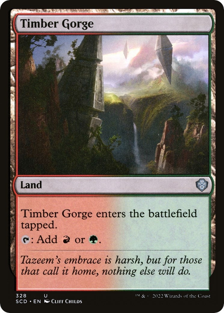 Image for Timber Gorge (328) (SCD) - Magic: The Gathering