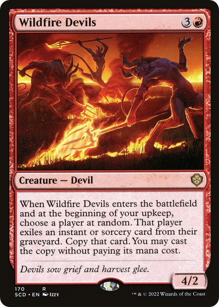 Image for Wildfire Devils (170) (SCD) - Magic: The Gathering