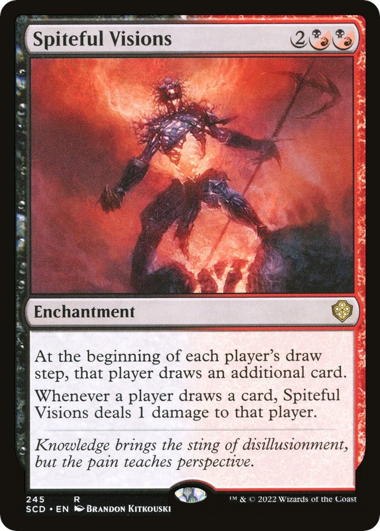 Image for Spiteful Visions (245) (SCD) - Magic: The Gathering