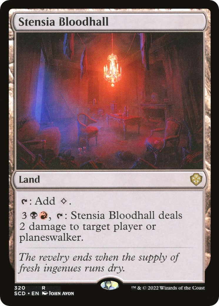Image for Stensia Bloodhall (320) (SCD) - Magic: The Gathering