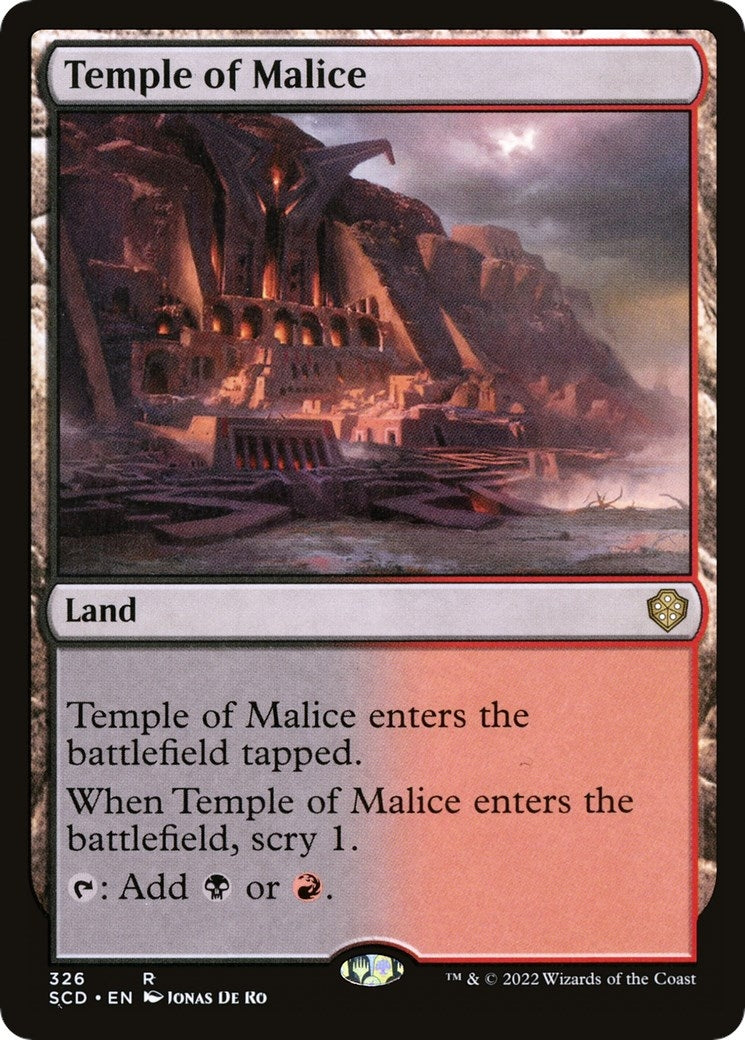 Image for Temple of Malice (326) (SCD) - Magic: The Gathering