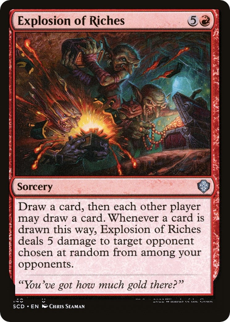 Image for Explosion of Riches (140) (SCD) - Magic: The Gathering