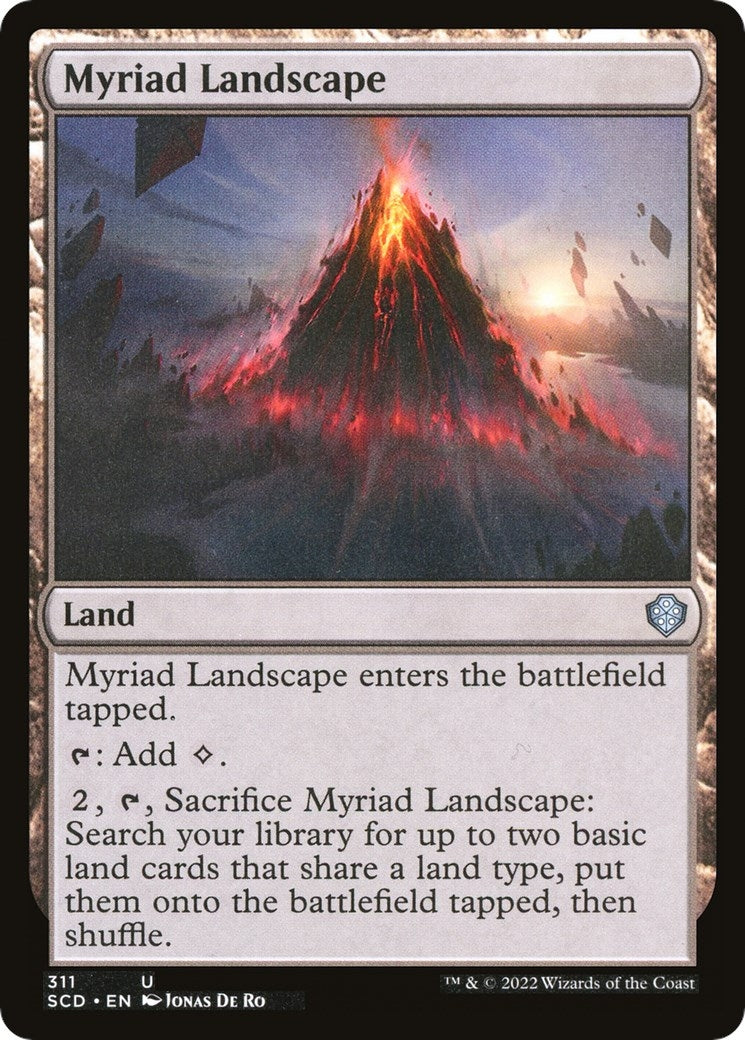 Image for Myriad Landscape (311) (SCD) - Magic: The Gathering