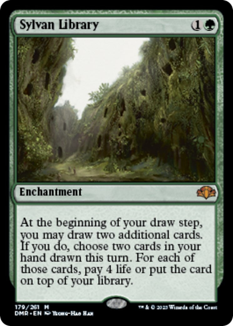 Image for Sylvan Library (179) (DMR) - Magic: The Gathering