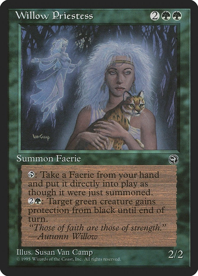 Image for Willow Priestess (HML) - Magic: The Gathering