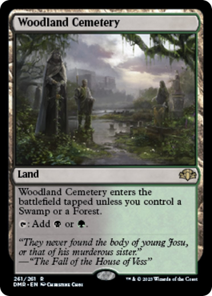 Image for Woodland Cemetery (261) (DMR) - Magic: The Gathering