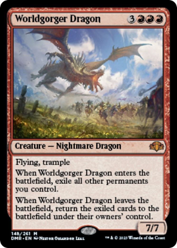 Image for Worldgorger Dragon (148) (DMR) - Magic: The Gathering
