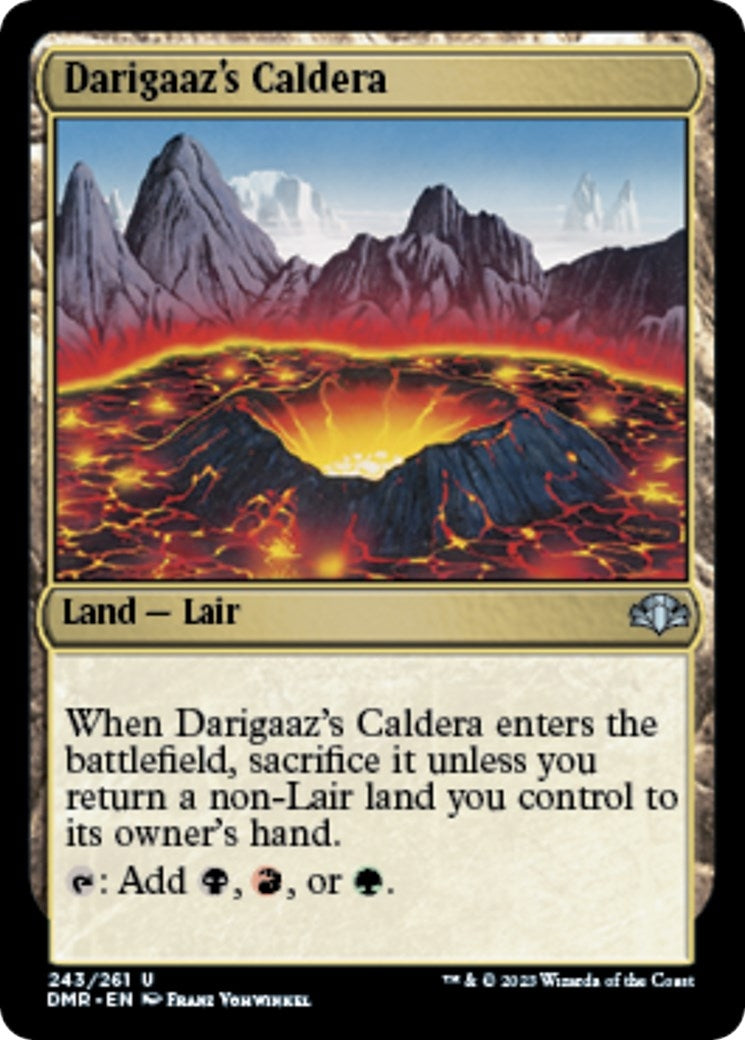 Image for Darigaaz's Caldera (243) (DMR) - Magic: The Gathering
