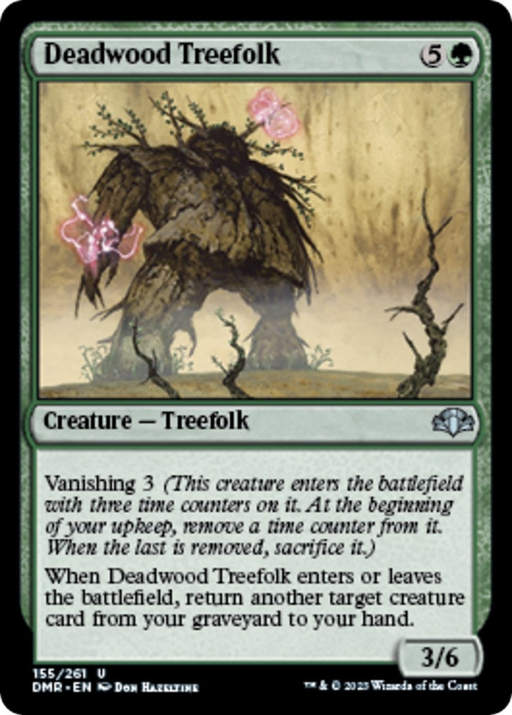 Image for Deadwood Treefolk (155) (DMR) - Magic: The Gathering