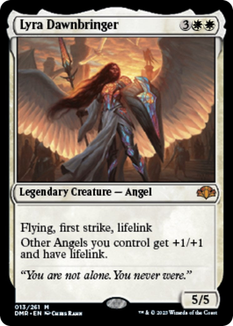 Image for Lyra Dawnbringer (13) (DMR) - Magic: The Gathering