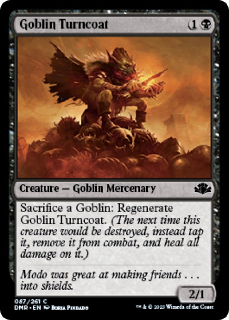 Image for Goblin Turncoat (87) (DMR) - Magic: The Gathering