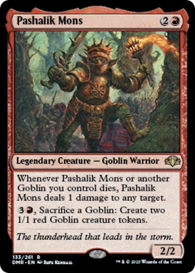 Image for Pashalik Mons (133) (DMR) - Magic: The Gathering