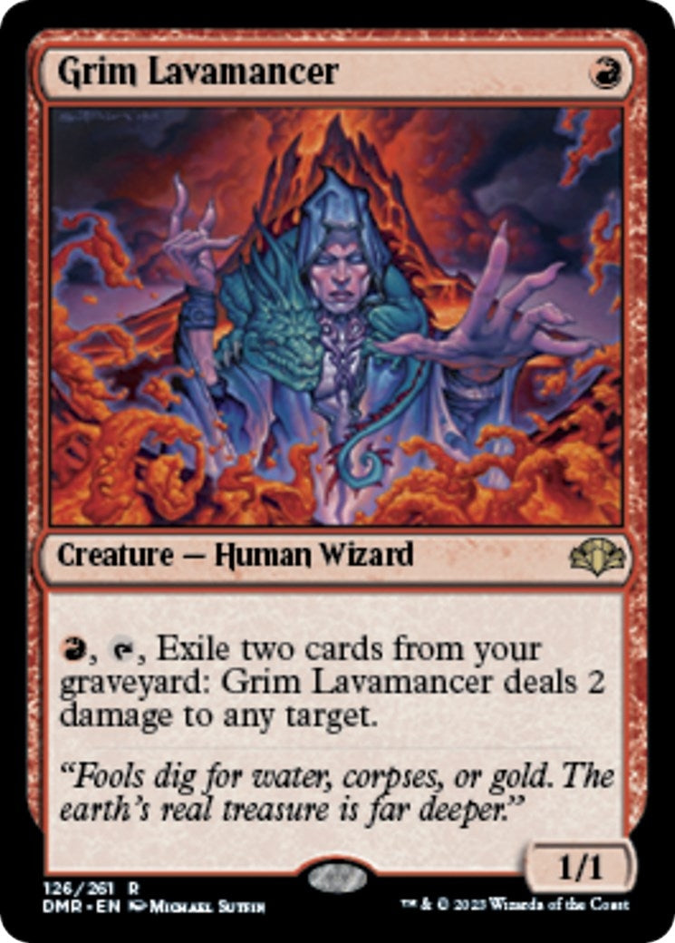 Image for Grim Lavamancer (126) (DMR) - Magic: The Gathering