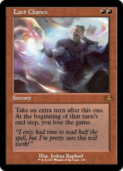 Last Chance (Retro Frame) (325) (DMR)