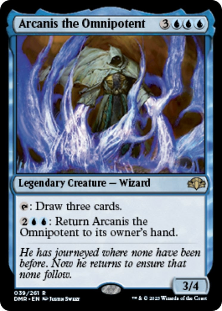 Image for Arcanis the Omnipotent (39) (DMR) - Magic: The Gathering