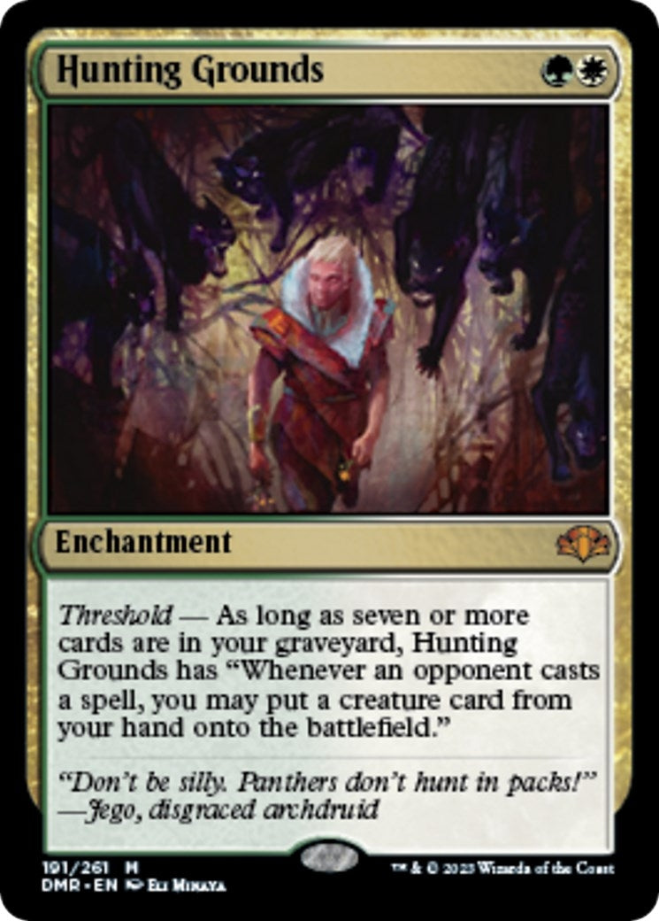 Image for Hunting Grounds (191) (DMR) - Magic: The Gathering