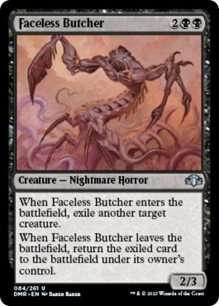 Image for Faceless Butcher (84) (DMR) - Magic: The Gathering