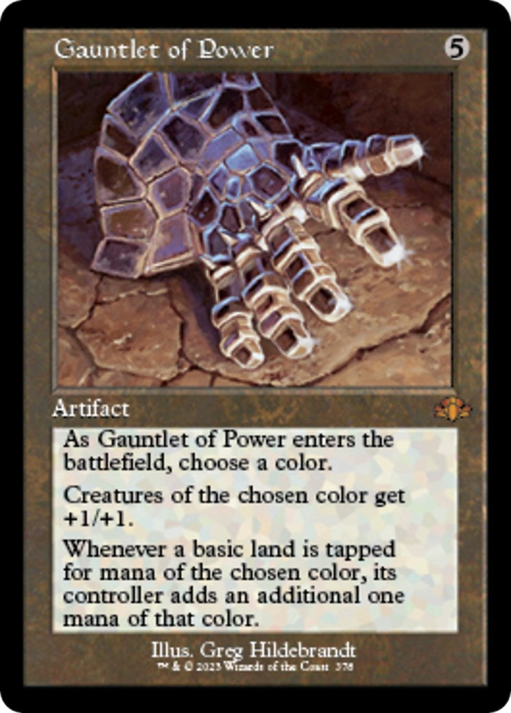 Image for Gauntlet of Power (Retro Frame) (378) (DMR) - Magic: The Gathering