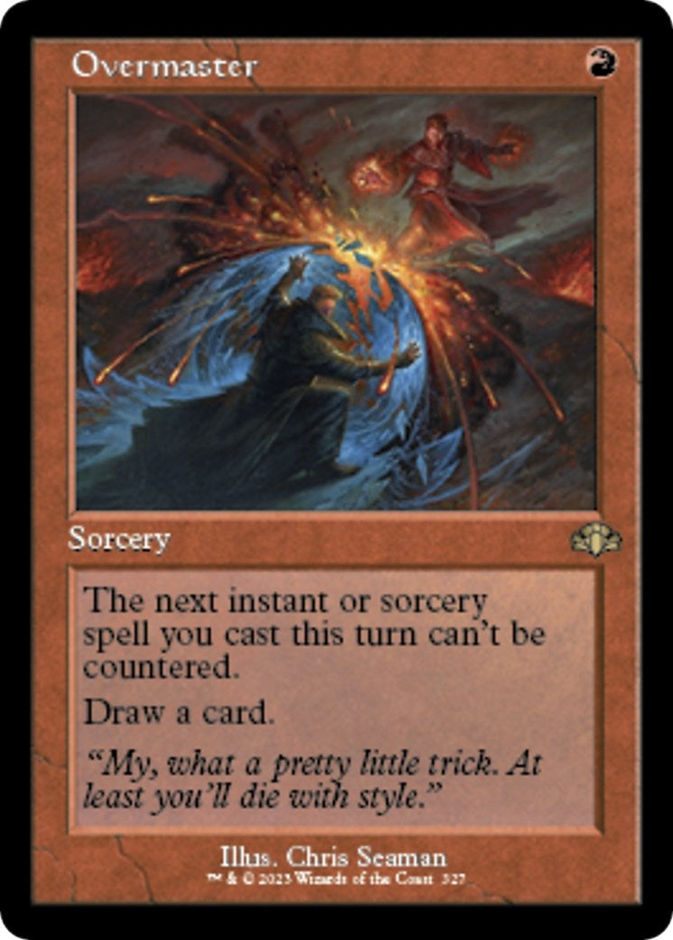 Image for Overmaster (Retro Frame) (327) (DMR) - Magic: The Gathering