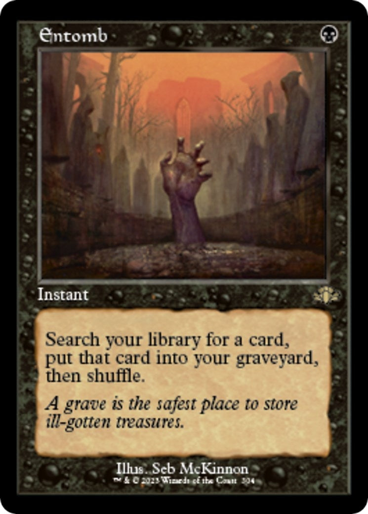 Image for Entomb (Retro Frame) (304) (DMR) - Magic: The Gathering