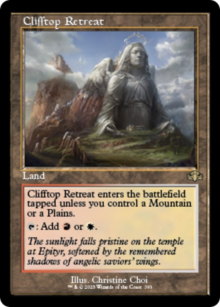 Image for Clifftop Retreat (Retro Frame) (393) (DMR) - Magic: The Gathering