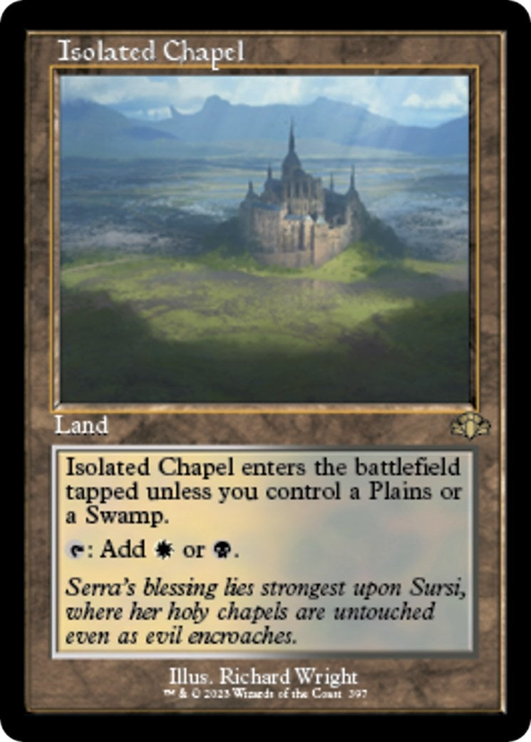 Image for Isolated Chapel (Retro Frame) (397) (DMR) - Magic: The Gathering
