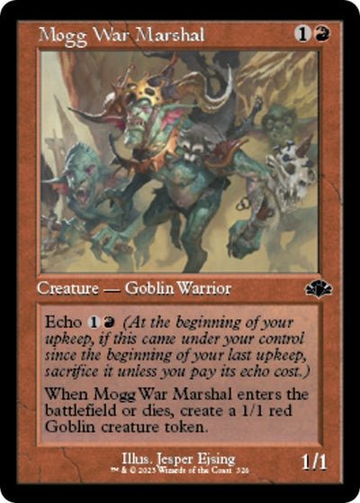 Mogg War Marshal (Retro Frame) (326) (DMR)