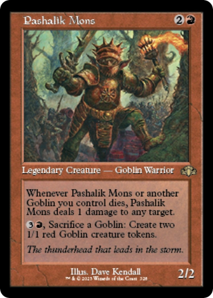 Image for Pashalik Mons (Retro Frame) (328) (DMR) - Magic: The Gathering