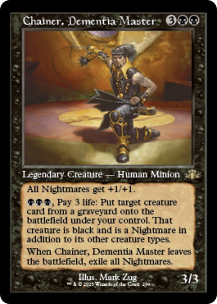 Image for Chainer, Dementia Master (Retro Frame) (299) (DMR) - Magic: The Gathering