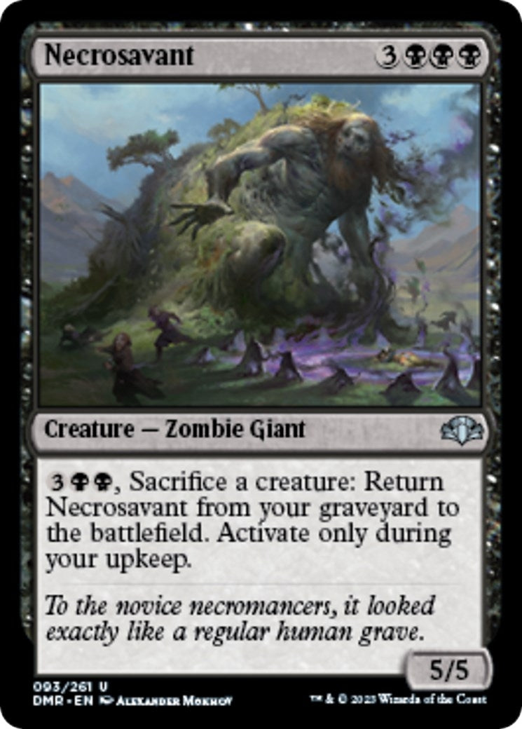 Image for Necrosavant (93) (DMR) - Magic: The Gathering