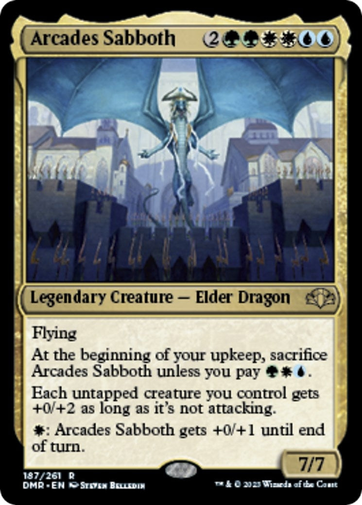 Image for Arcades Sabboth (187) (DMR) - Magic: The Gathering