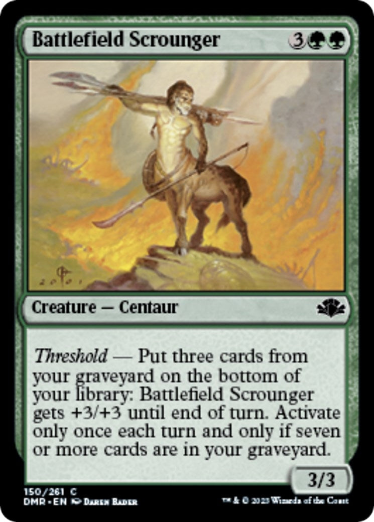 Image for Battlefield Scrounger (150) (DMR) - Magic: The Gathering