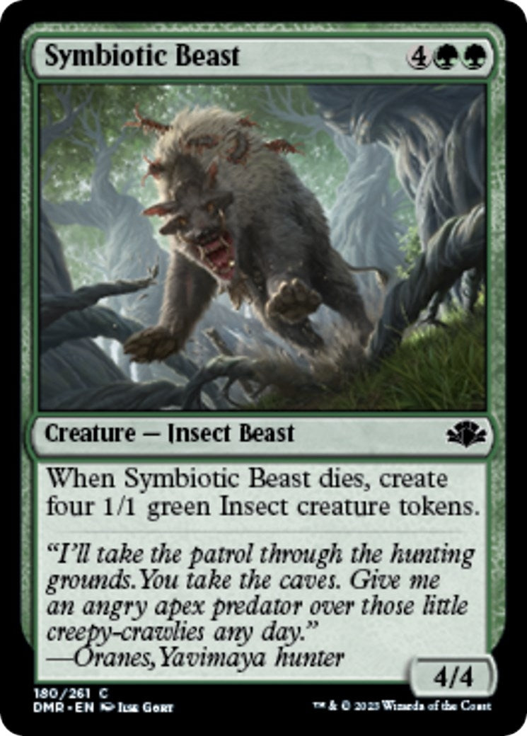 Image for Symbiotic Beast (180) (DMR) - Magic: The Gathering