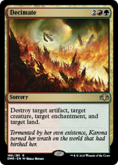 Decimate (188) (DMR)