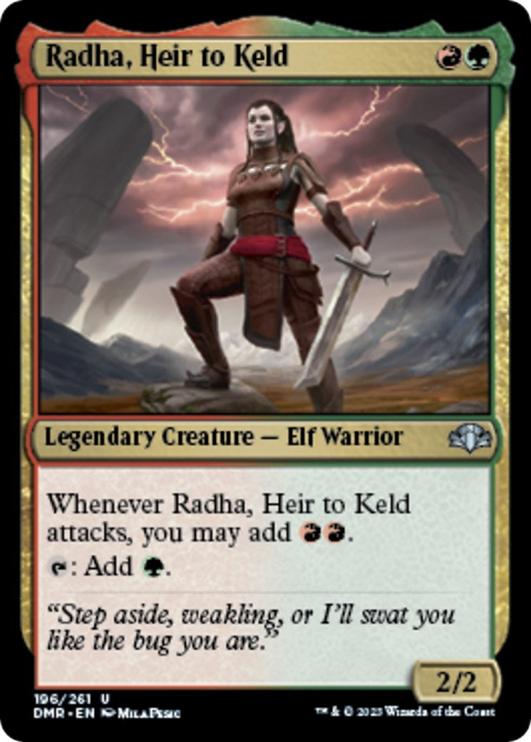 Image for Radha, Heir to Keld (196) (DMR) - Magic: The Gathering