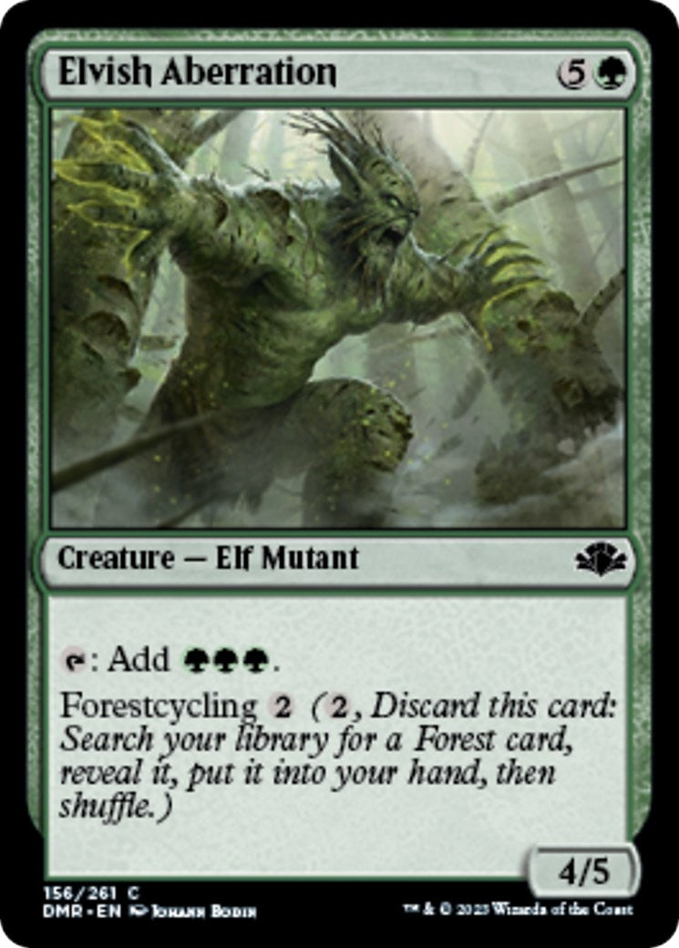 Image for Elvish Aberration (156) (DMR) - Magic: The Gathering