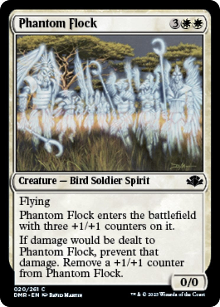 Image for Phantom Flock (20) (DMR) - Magic: The Gathering