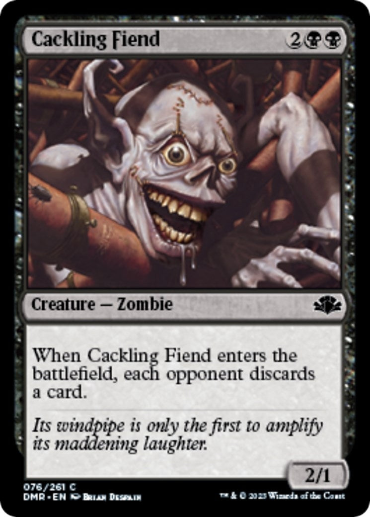 Image for Cackling Fiend (76) (DMR) - Magic: The Gathering