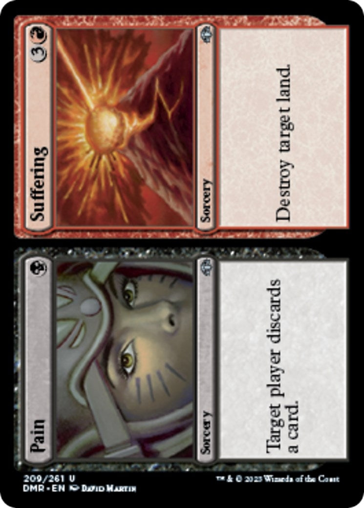 Image for Pain // Suffering (209) (DMR) - Magic: The Gathering