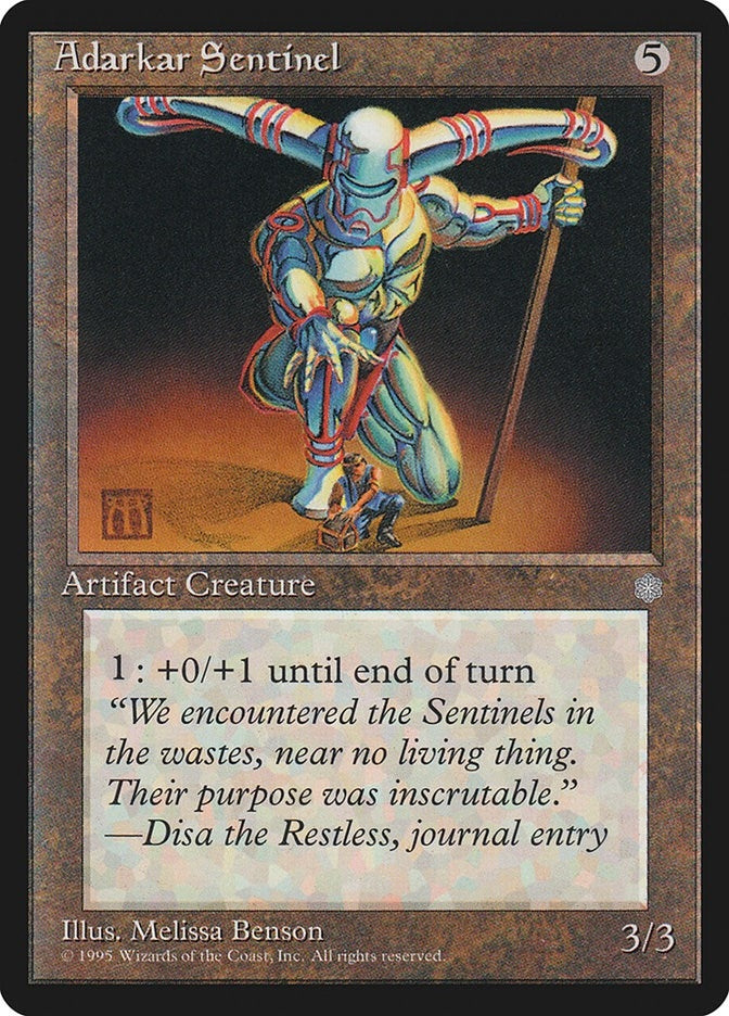 Image for Adarkar Sentinel (ICE) - Magic: The Gathering