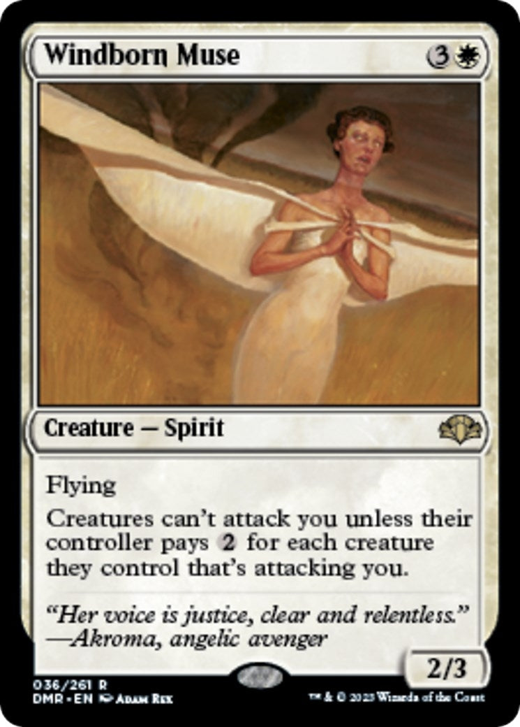Image for Windborn Muse (36) (DMR) - Magic: The Gathering