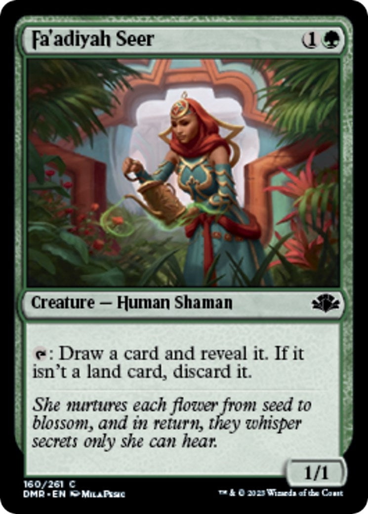 Image for Fa'adiyah Seer (160) (DMR) - Magic: The Gathering