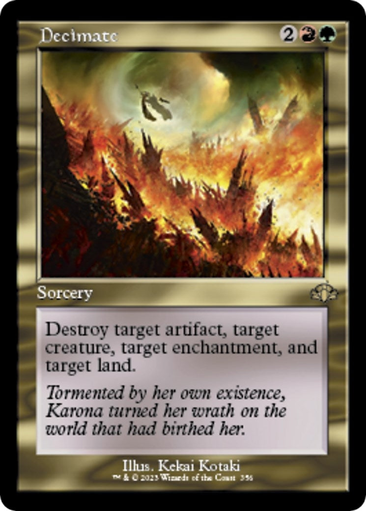 Image for Decimate (Retro Frame) (356) (DMR) - Magic: The Gathering